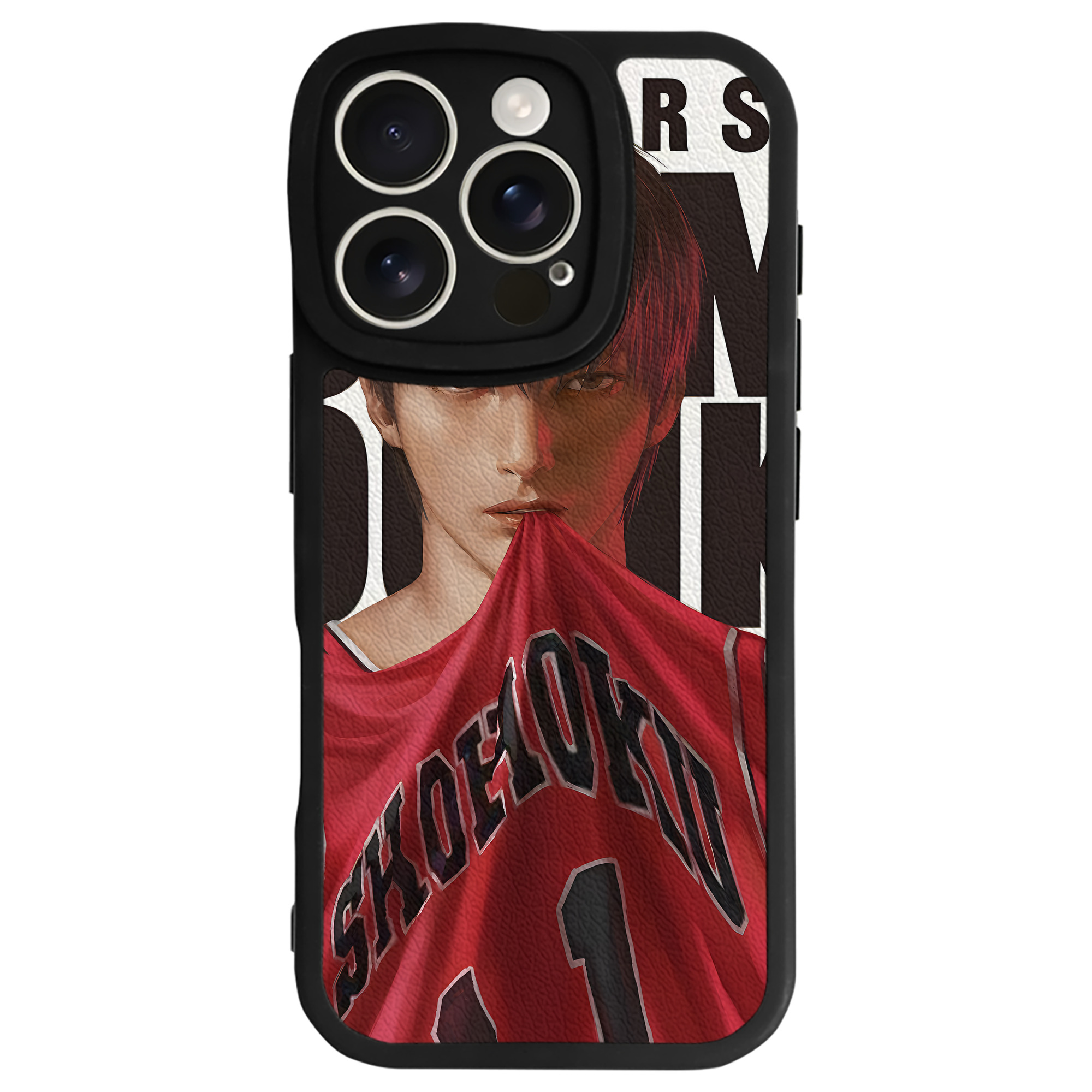 （画像用） SLAM DUNK／スラムダンク 【iPhone 16シリーズ対応】シリコンスマホケース（レザー調） 材質：シリコン